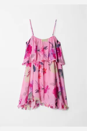 & OTHER STORIES Minikleid Mit Rüschen - Rosa