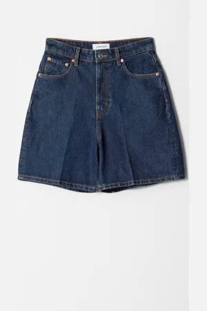& OTHER STORIES Jeansshorts Mit Weitem Bein - Blau