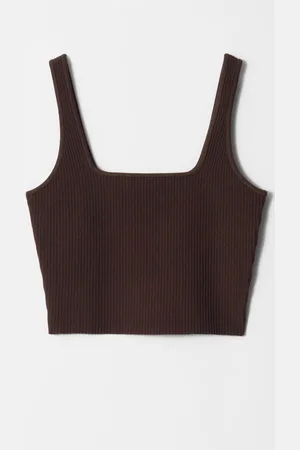 & OTHER STORIES Kurzes Top - Braun