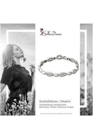 SilberDream Silberarmband SDA4901WX 925 Sterling Silber (Armband), Damen Armband (Dreieck) ca. 18,7cm, 925 Sterling Silber, Farbe: silber silberfarben ca. 18,5cm