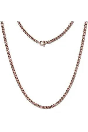 Amello Edelstahlketten-Set Coinkette 30mm Damen Halskette grau (Coin Sets, 3-tlg), Coin Sets ca. 80cm, Edelstahl (Stainless Steel), vergoldet (Gelbgold 3 grau|rosa