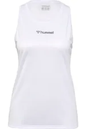 Hummel Tanktop Damen Top hmlRun Singlet S/L 227248 weiß M