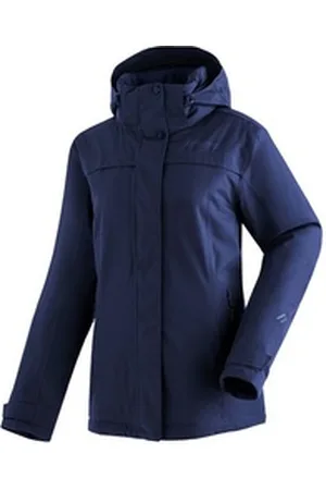Maier Sports Funktionsjacke Lisbon Damen Jacke, warm wattierte Winterjacke, wind/wasserdicht, Regular Fit blau 36
