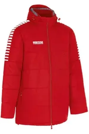 Derbystar Winterjacke Kinder Stadionjacke Hyper rot 140-152