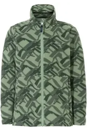 Vaude Outdoorjacke Kids Pulex AOP Jacket (1-St) Kinder Fleecejacke für Alltag und Freizeit rosa 158/164