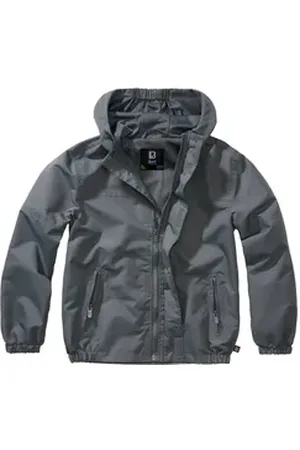 Brandit Brandit Windbreaker Brandit Kinder Windbreaker Summer Frontzip schwarz 134/140