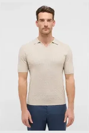 ETERNA Poloshirt weiß XL