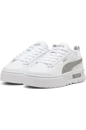 PUMA Mayze Glitter Sneakers Mädchen Sneaker weiß 32 EU