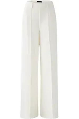 Oui 5-Pocket-Jeans weiß 40