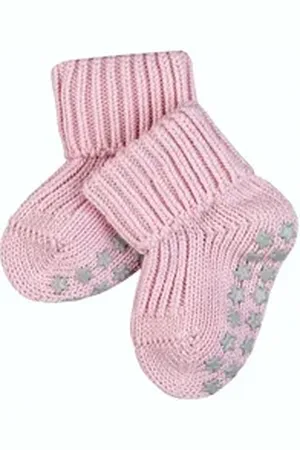 Falke Freizeitsocken Baby Hausstrümpfe Cotton Catspads SO CP 10603 rosa 1-6M