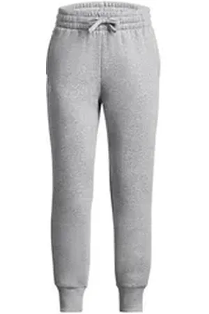 Under Armour ® Trainingshose Mädchen Jogginghose UA Rival Fleece Joggers 1379525 grau 149-160