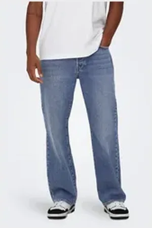 Only & Sons Loose-fit-Jeans ONSFADE LOOSE WB 6778 A14 DNM NOOS blau 30