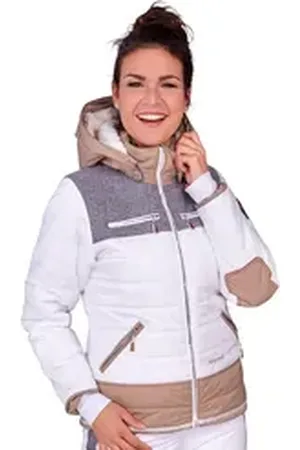Almgwand Almgwand Outdoorjacke Skijacke Damen - KARSTEIN - offweiß/sepia 40