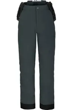 Bergson Skihose PELLY Kinder Skihose, wattiert, 20000 mm Wassersäule, Normalgrößen, dunkel grau 140