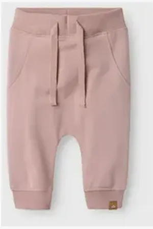 NAME IT Sweathose Takki (2-tlg) Plain/ohne Details beige|rosa 104