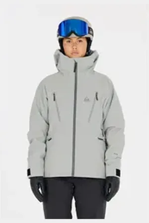 SOS Skijacke La Thule im besonders wetterfesten und komfortablen Design grau L