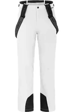 Bergson Skihose FLEX Herren Skihose, warm wattiert, elastisch, wasserdicht, Kurzgrößen, we weiß kurz | 24