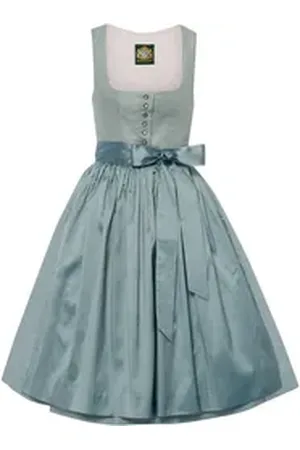 Hammerschmid Dirndl Midi Dirndl Pillersee blau 34