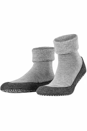 Falke Herren Hausschuhe Cosyshoe SO 16560 Hausschuh grau 45-46 EU