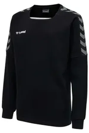 Hummel Fleecepullover Kinder Sweatshirt Authentic Training Sweat 205374 schwarz 116
