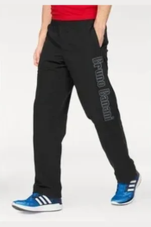 Bruno Banani Sporthose mit verstellbarem Hosensaum schwarz XL (56/58)