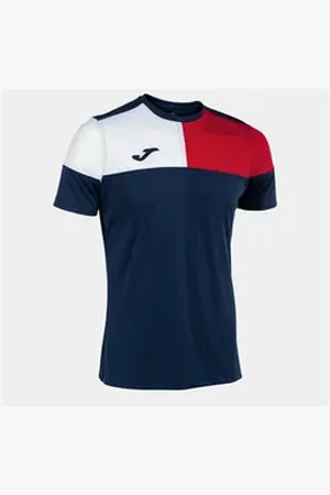 Joma Fußballtrikot Handballtrikot CREW V T-SHIRT blau 152