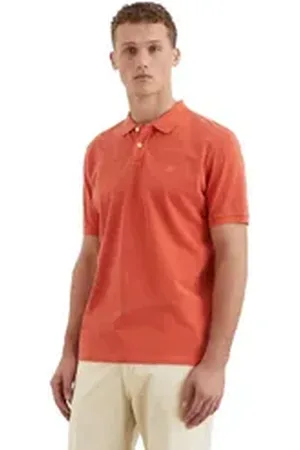 Marc O’ Polo Poloshirt aus Bio-Baumwolle orange 3XL