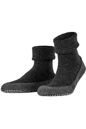 Falke Herren Hausschuhe Cosyshoe SO 16560 Hausschuh schwarz 39-40 EU