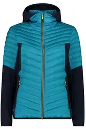 CMP Outdoorjacke Damen Jacke HYBRID FIX HOOD 35Z6296 blau 40