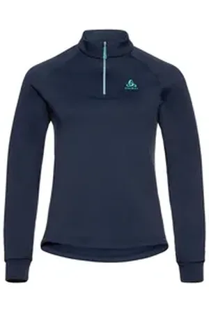Odlo Langarmshirt Damen Langarmshirt Berra Light Midlayer 1/2 Zip 542491 grau XL