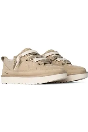 UGG UGG LO LOWMEL Sneaker Plateausneaker, Schnürschuh mit EVA-Fußbett beige 41 EU