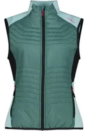 CMP Funktionsweste Damen Weste HYBRID 35E6526 grün 34