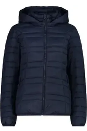 CMP Winterjacke Damen Jacke WOMAN JACKET SNAPS HOOD 34K3136 blau 38