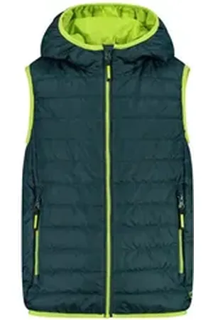 CMP Funktionsweste Jungen Weste Kid Vest Fix Hood 35Z5184-L951 grün 104