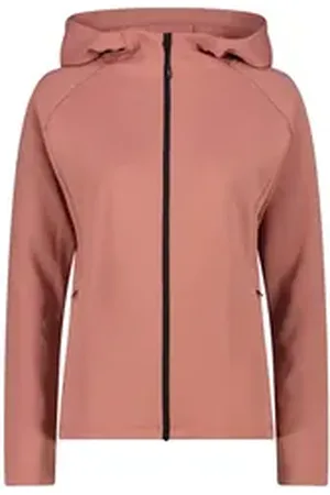 CMP Sweatjacke Damen Sweatjacke WOMAN JACKET FIX HOOD 32C8386 rosa 44
