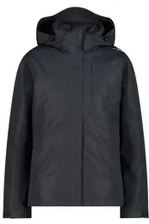 CMP Outdoorjacke Damen Jacke JACKET ZIP HOOD DETACHBL 33Z1646D schwarz 34