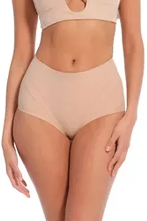 MAGIC Bodyfashion Shapingslip Dream Shaper Brief weiches Material mit atmungsaktivem Design braun XL