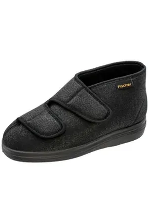 Fischer Markenschuh Hausschuh schwarz 41
