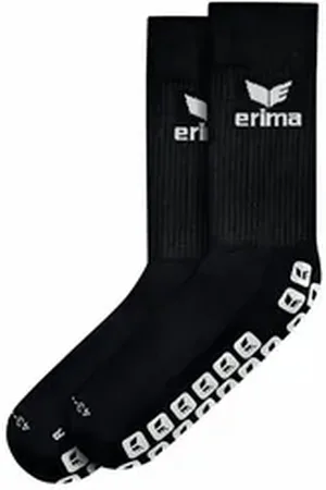 Erima Sportsocken Unisex EVO STAR Trainingssocke GRIP grau|schwarz 47-50