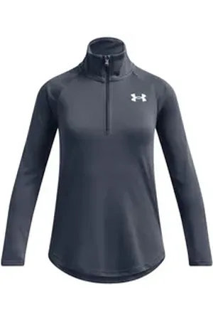 Under Armour ® Unterziehshirt Mädchen Shirt UA Tech Graphic 1/2 Zip 1379532 grau 127-137