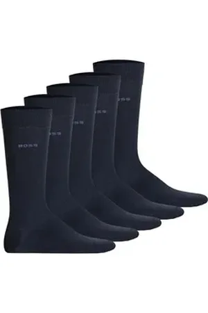 HUGO BOSS Kurzsocken Herren Socken 5er Pack Baumwolle (Packung, 5er Pack) blau 39-42