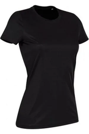 Stedman Trainingsshirt Damen Sport T-Shirt Crew Neck Active M