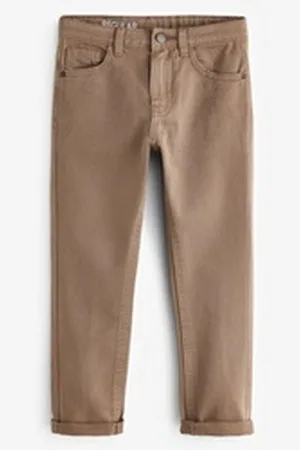 Next Regular-fit-Jeans Five-Pocket-Jeans im Regular-Fit (1-tlg) braun 122 (7 J.)