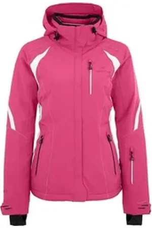 Bergson Skijacke SNOWTASTIC Damen Skijacke, wattiert, 20000mm Wassersäule, Langgrößen, pink rosa lang | 68