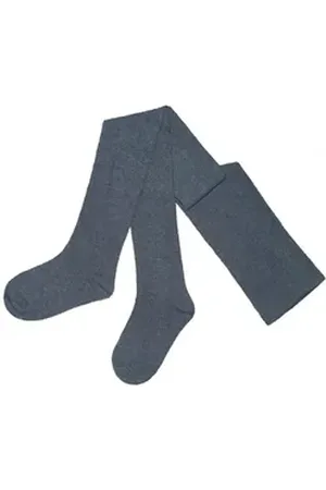 WERI SPEZIALS Strumpfhersteller GmbH Strickstrumpfhose Damenstrumpfhosen Kurz-Größen >> Einfarbig Basic<< weiche Baumwolle grau 40-42 K