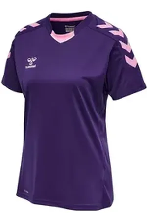 Hummel Fußballtrikot Damen Trikot hmlCORE XK POLY JERSEY S/S WOMAN 211457 lila XXL