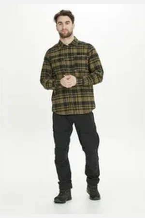 Whistler Fleeceshirt Flannel (1-tlg) aus atmungsaktivem Funktionsmaterial grün S