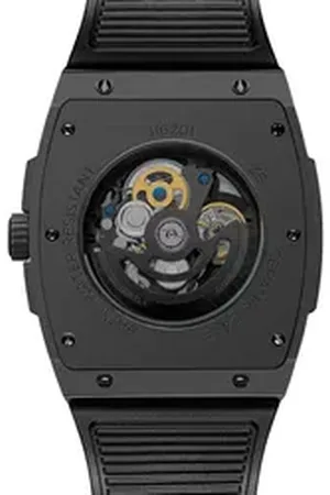 INGERSOLL 1892 Quarzuhr Herrenuhr Silikon schwarz, (Analoguhr), Herren Armbanduhr eckig, Silikonarmband schwarz, Sport schwarz