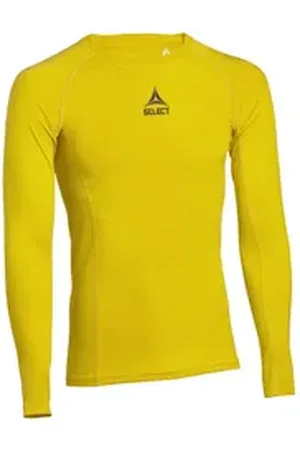Select Thermounterhemd Funktionsshirt lang gelb M
