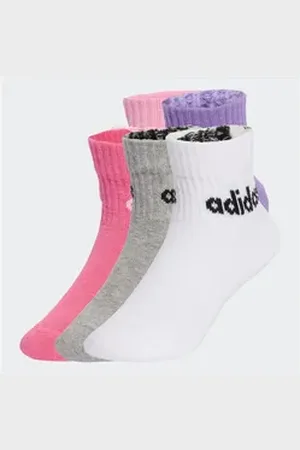 adidas Performance Funktionssocken KIDS LIN ANK 5P (5-Paar) rosa XS (34/36)
